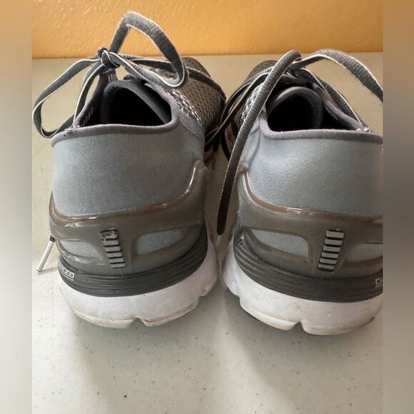 Under Armour Women's SpeedForm Gemini 2 Running Shoes, Steel/White Silver, - Picture 8 of 10